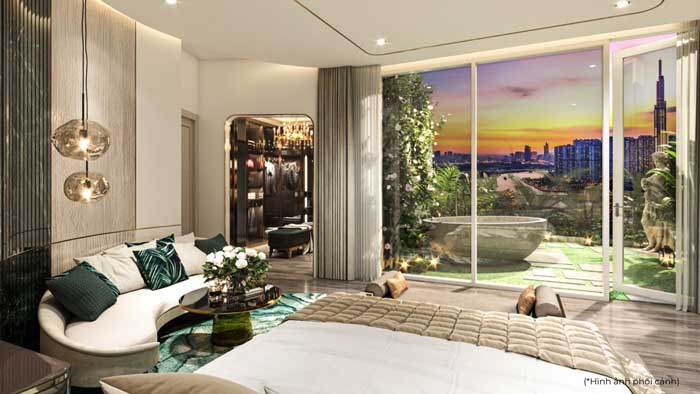 VIEW NHÌN TỪ PHÒNG NGỦ