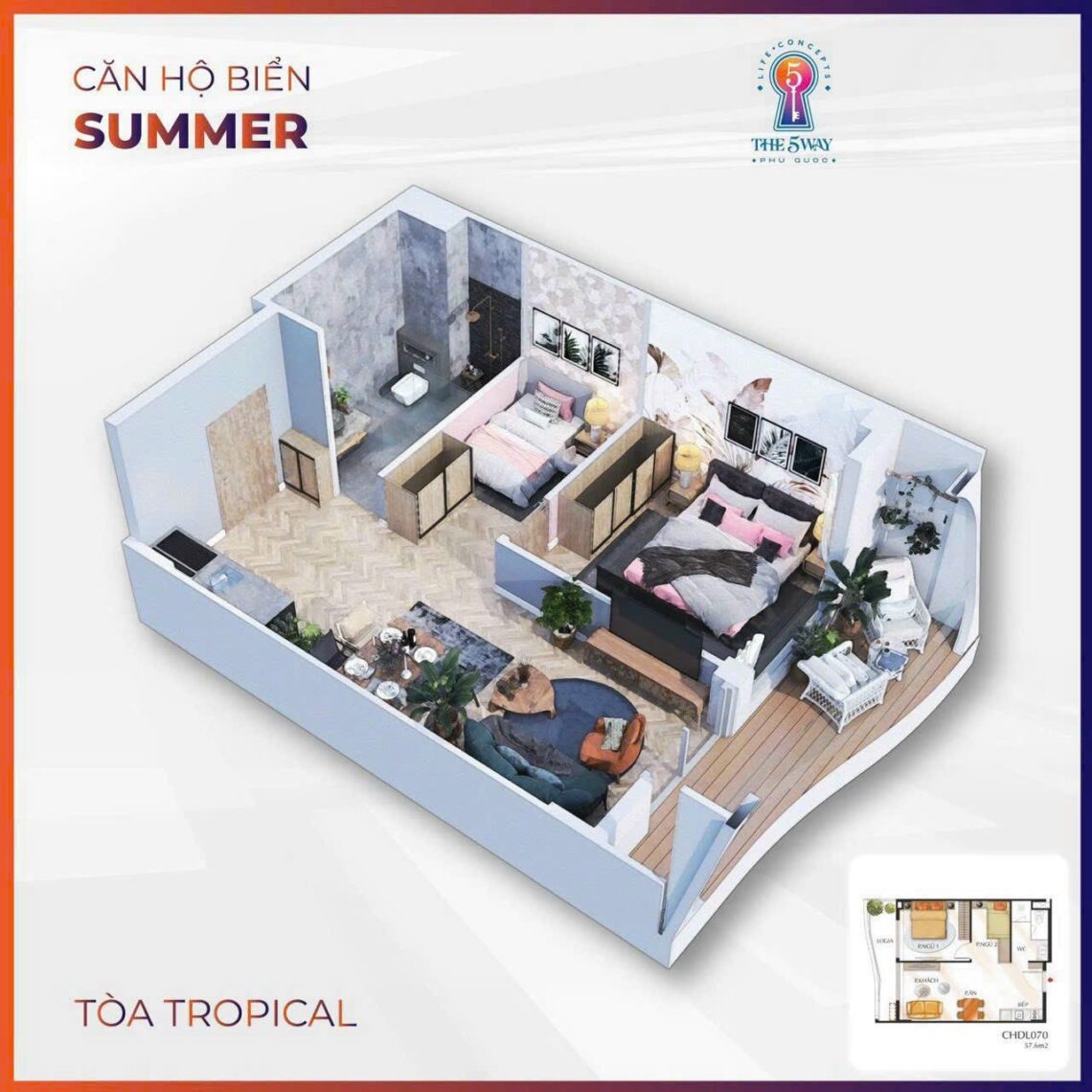 mb căn hộ hình ảnh tiến độ dự án The 5way Phú Quốc-3