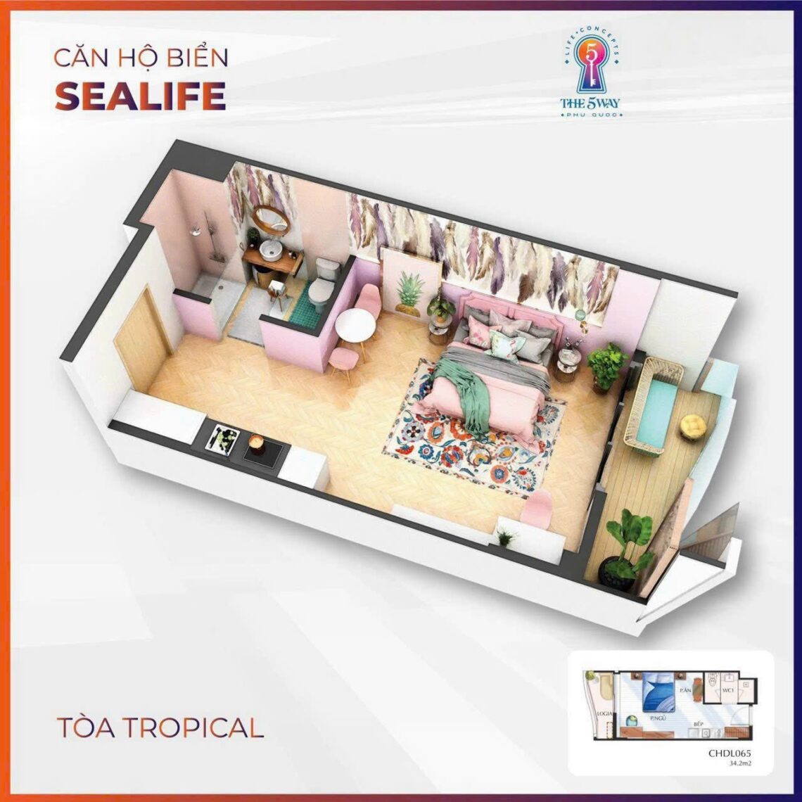 mb căn hộ hình ảnh tiến độ dự án The 5way Phú Quốc-1