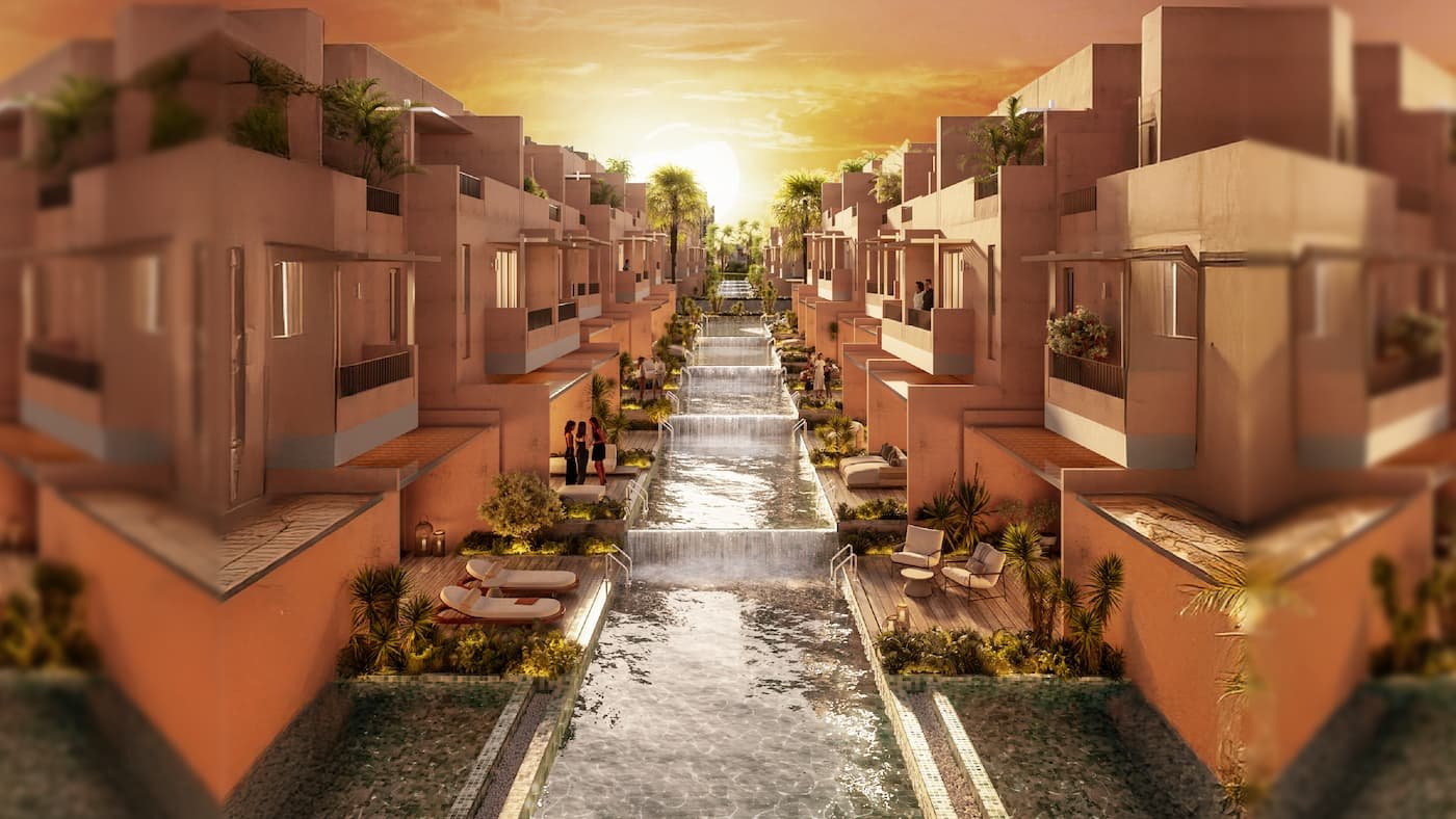 Tiểu khu Maroc Sông Town