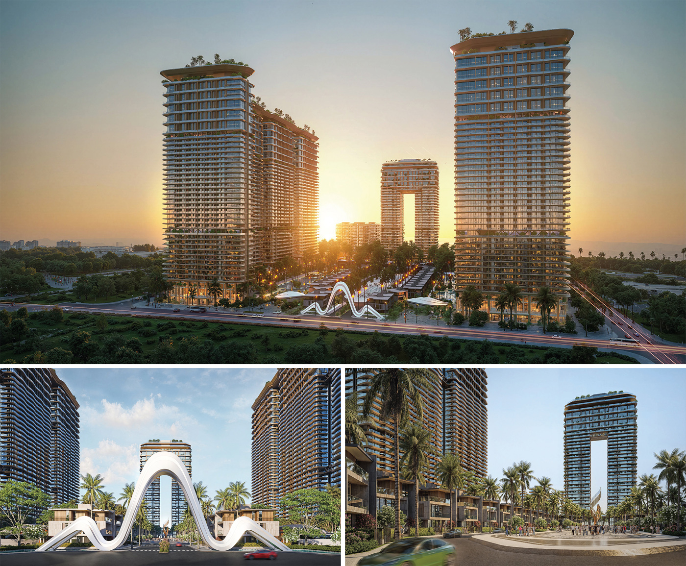 Phối cảnh phân khu Eden