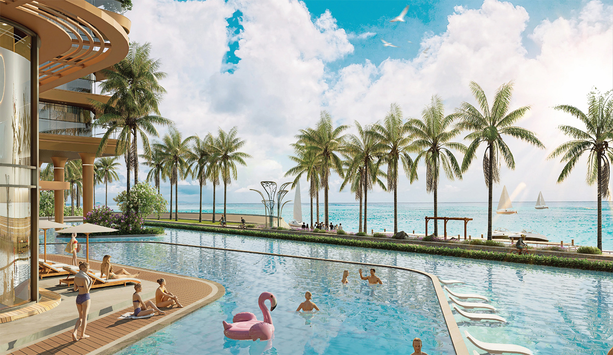 Hồ bơi tràn viền