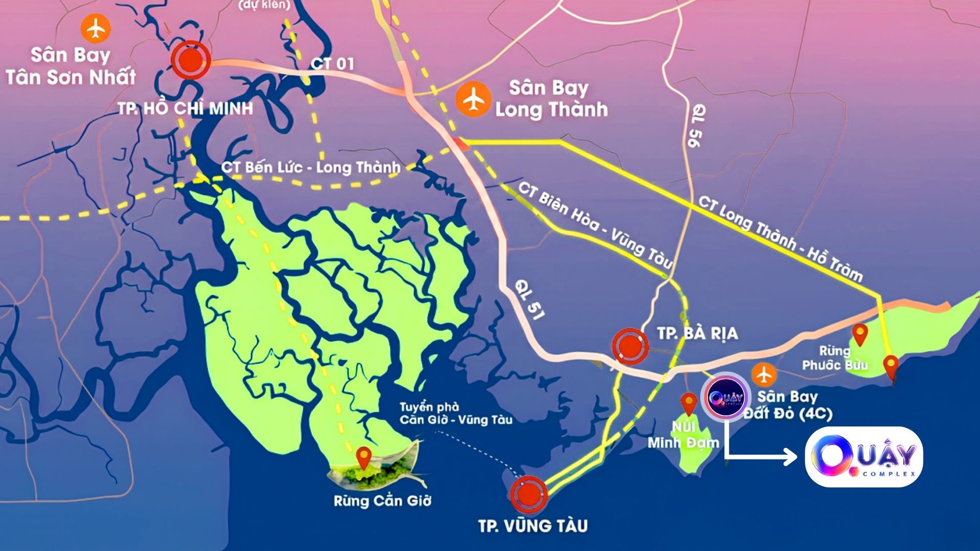 Vị trí Quậy Complex Vũng Tàu